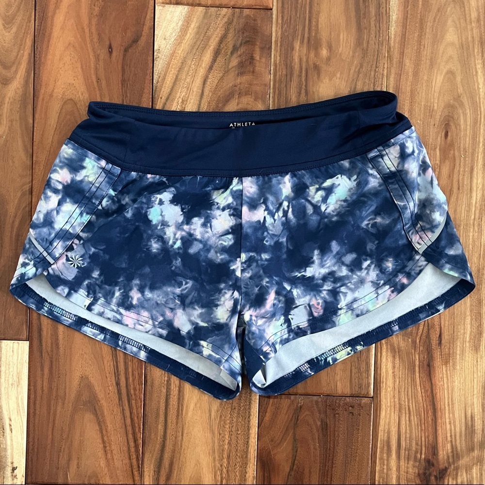 Athleta Girl shorts with built in bottom L/12